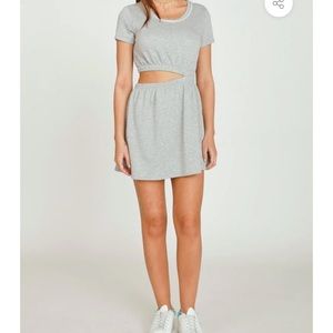 Vintage Havana Grey Cutout Dress